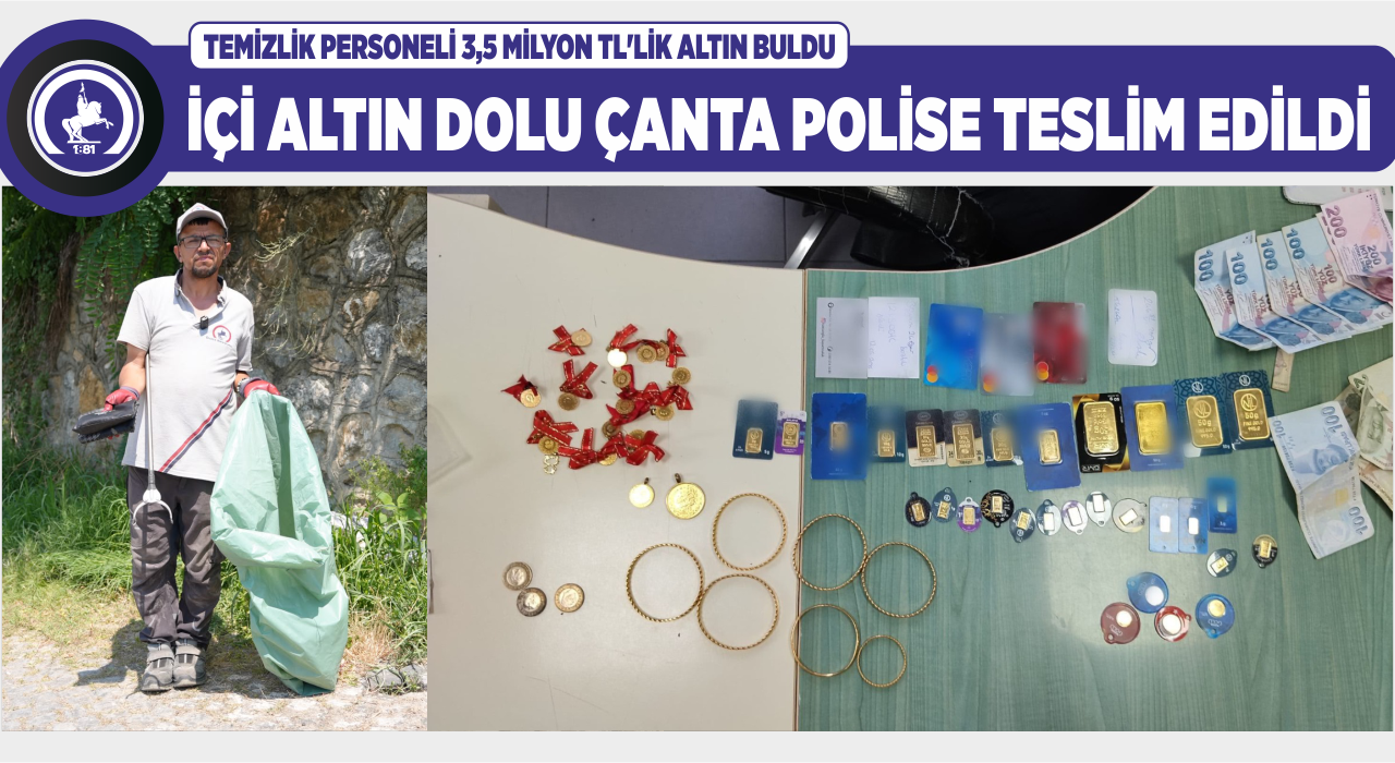 DÜZCE BELEDİYESİ PERSONELİNDEN ÖRNEK DAVRANIŞ