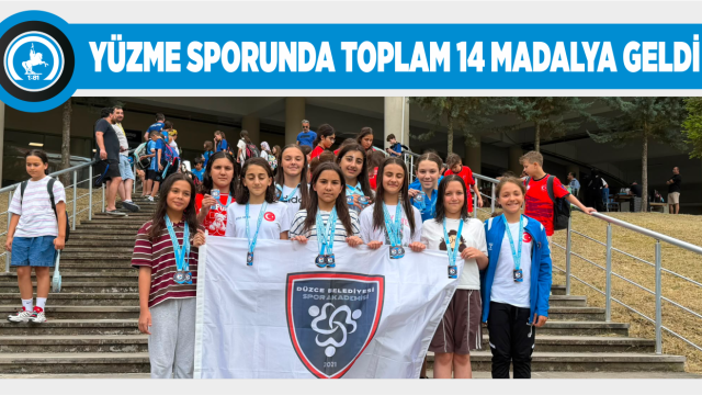 YÜZME ULUSAL GELİŞİM LİGİ’NE DÜZCE DAMGASI