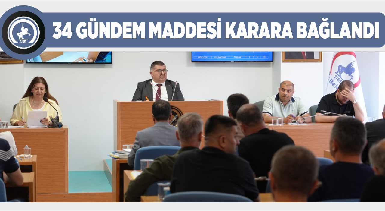 TEMMUZ AYI 2. MECLİS TOPLANTISI TAMAMLANDI