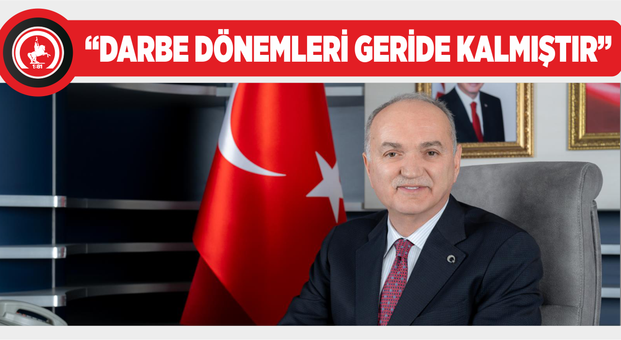 BAŞKAN ÖZLÜ’DEN 15 TEMMUZ DEMOKRASİ VE MİLLİ BİRLİK GÜNÜ MESAJI
