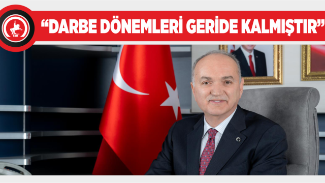 BAŞKAN ÖZLÜ’DEN 15 TEMMUZ DEMOKRASİ VE MİLLİ BİRLİK GÜNÜ MESAJI