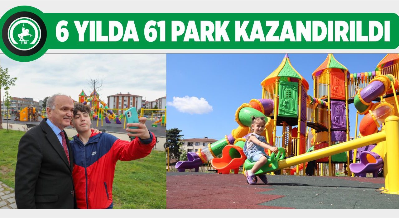 2026 VE 2027’DE 16 YENİ PARK PLANLANDI