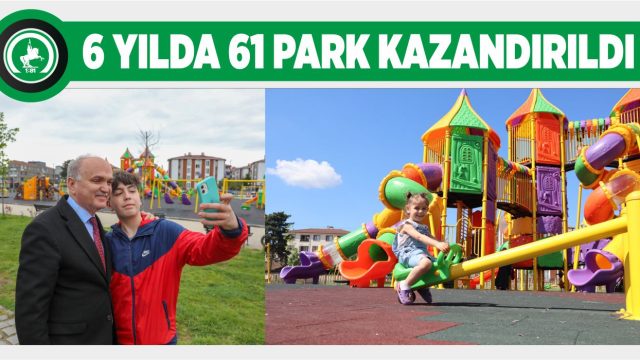 2026 VE 2027’DE 16 YENİ PARK PLANLANDI