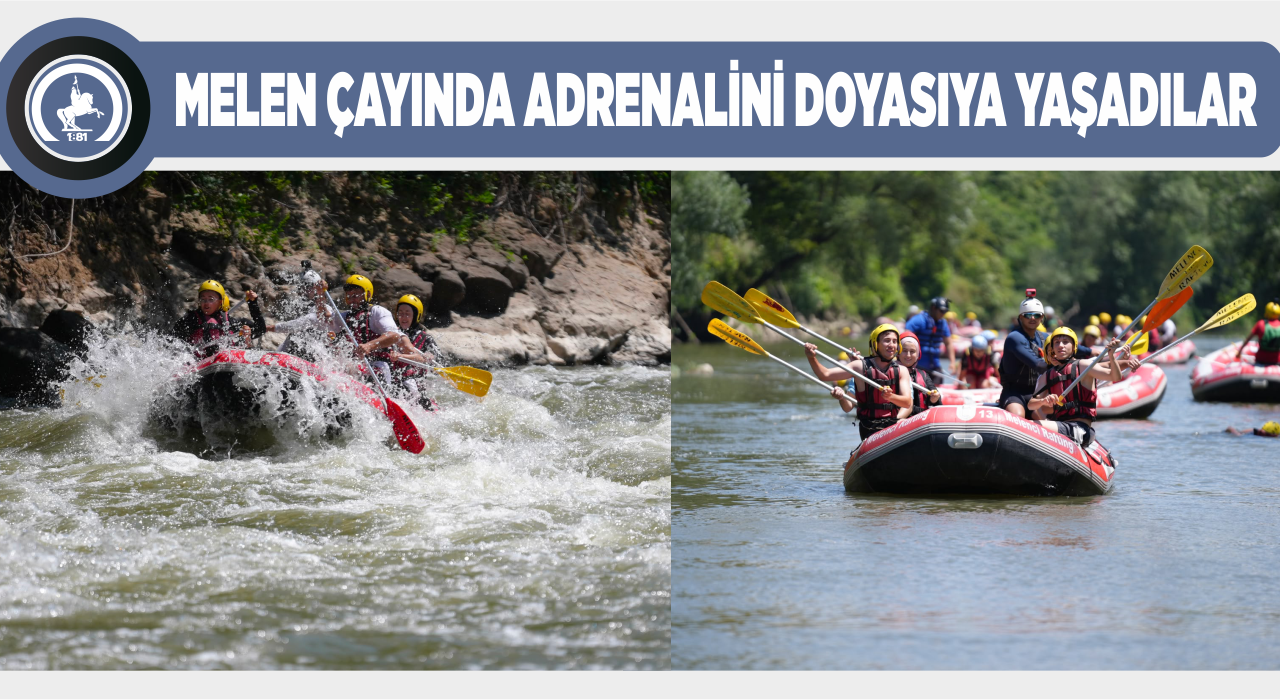 DÜZCE BELEDİYESİ’NDEN RAFTİNG ETKİNLİĞİ