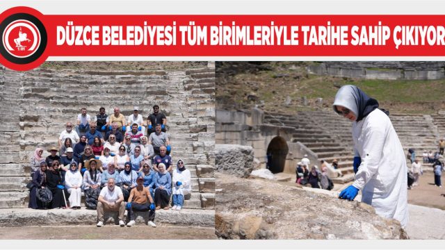 KONURALP ANTİK TİYATROSU RESTORASYONA HAZIRLANIYOR