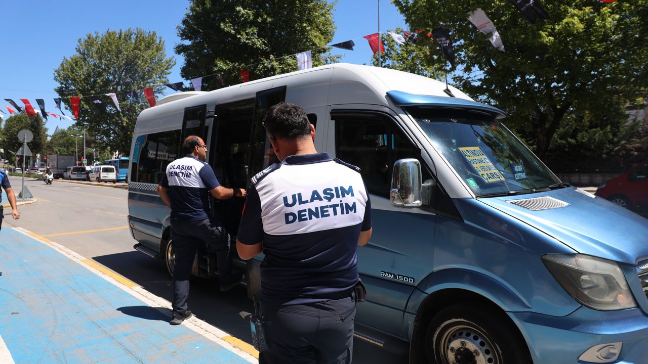 Büyükşehir'den toplu taşımada klima denetimi