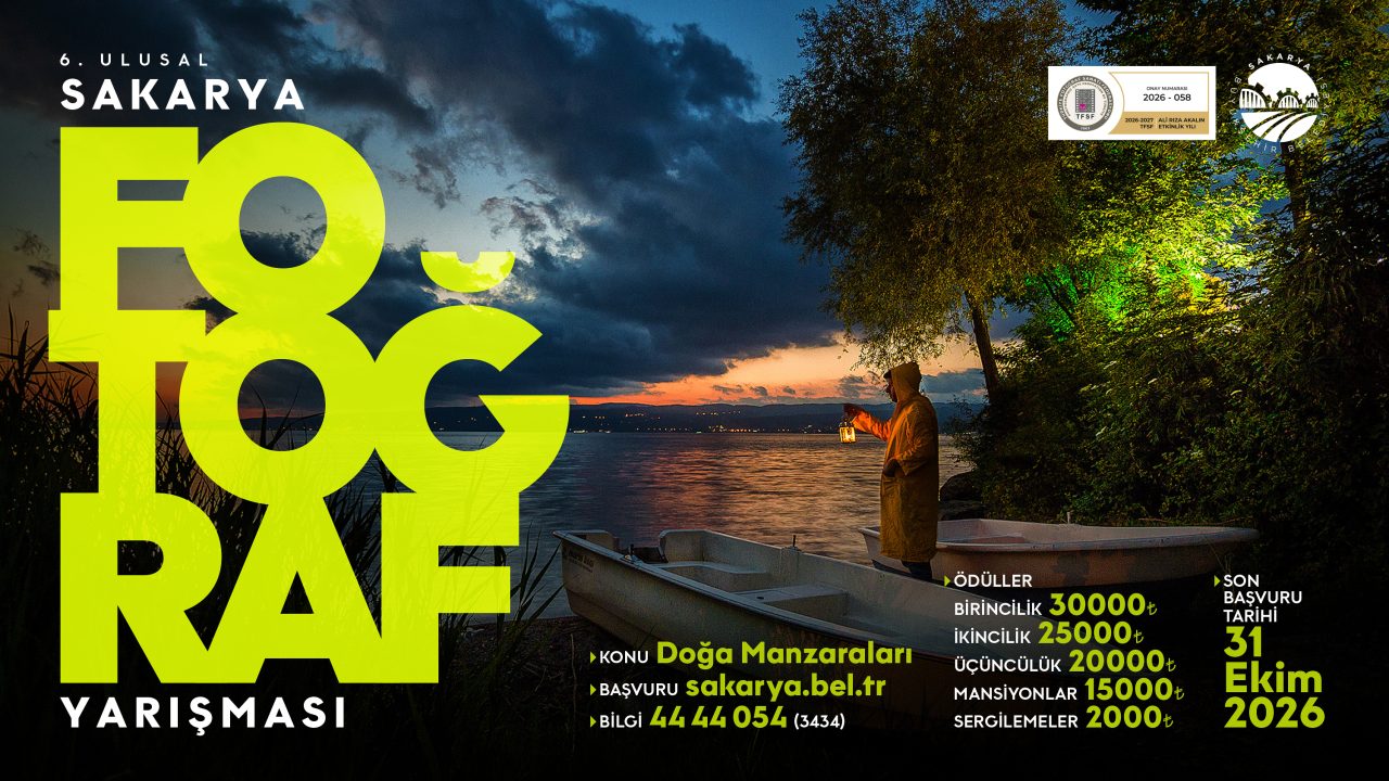 6’ncı Ulusal Sakarya Fotoğraf Yarışması başlıyor