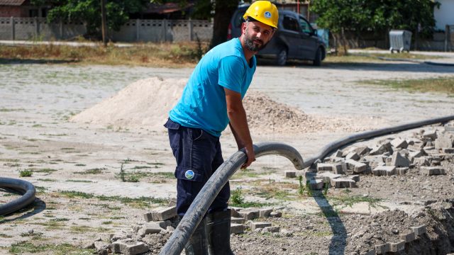 Akyazı Kızılcıkorman Mahallesi’nin içme suyu altyapısı yenileniyor