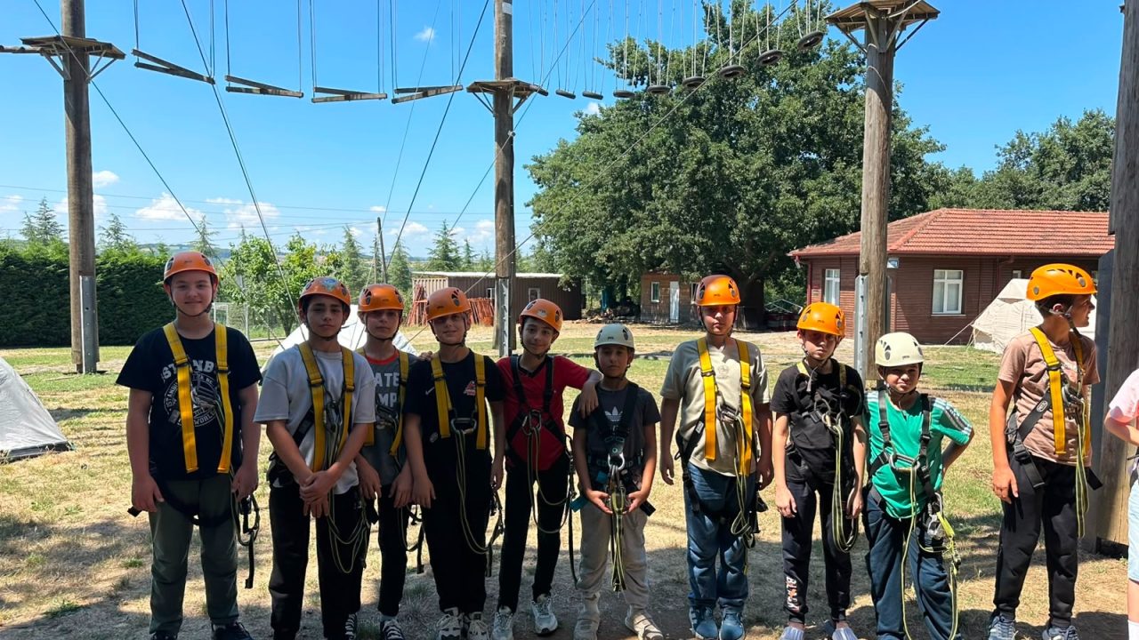 Yaz kurslarının adresi Macera Park oldu