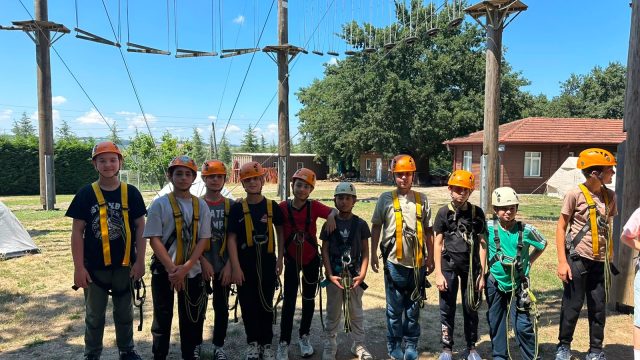 Yaz kurslarının adresi Macera Park oldu