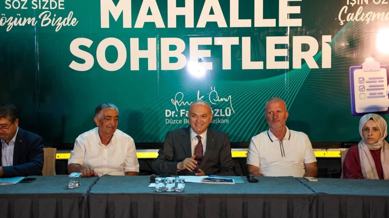 TOPLANTILAR ÇAY MAHALLESİ’NDE DEVAM ETTİ