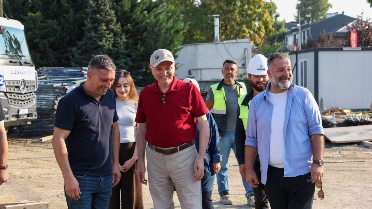 PROJELER SORUNSUZ İLERLİYOR, DÜZCE’NİN ÇEHRESİ DEĞİŞİYOR