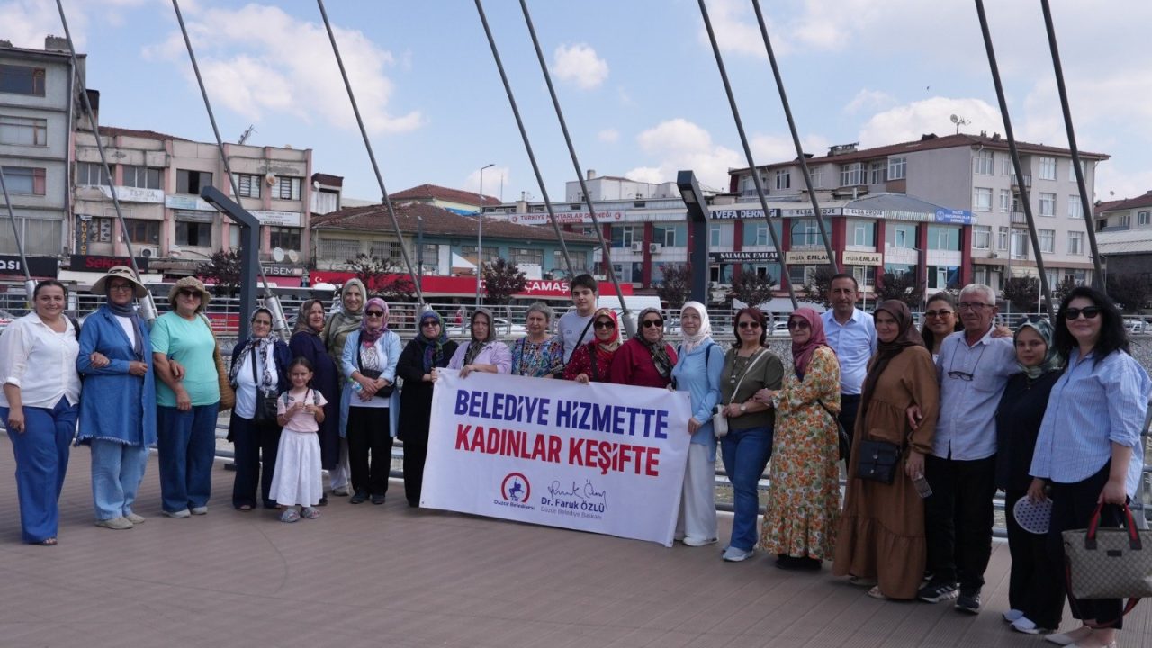 KADINLAR PROJELERİ VE HİZMETLERİ YERİNDE GÖRDÜ