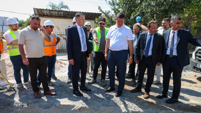 Akyazı’nın 100 kilometrelik altyapı hattı için saha çalışmaları başladı