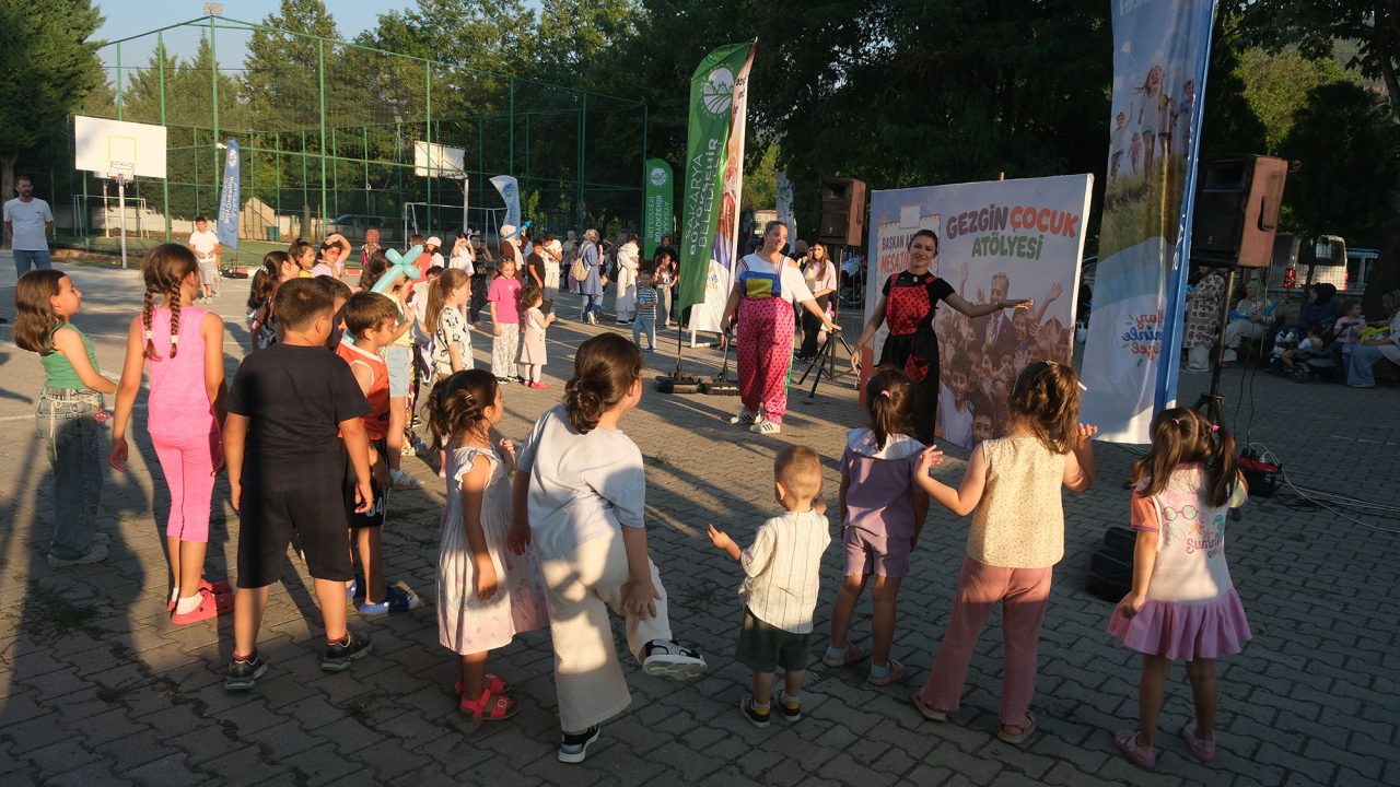 Gezgin Çocuk Atölyesi Taraklı’da çocuklarla buluştu