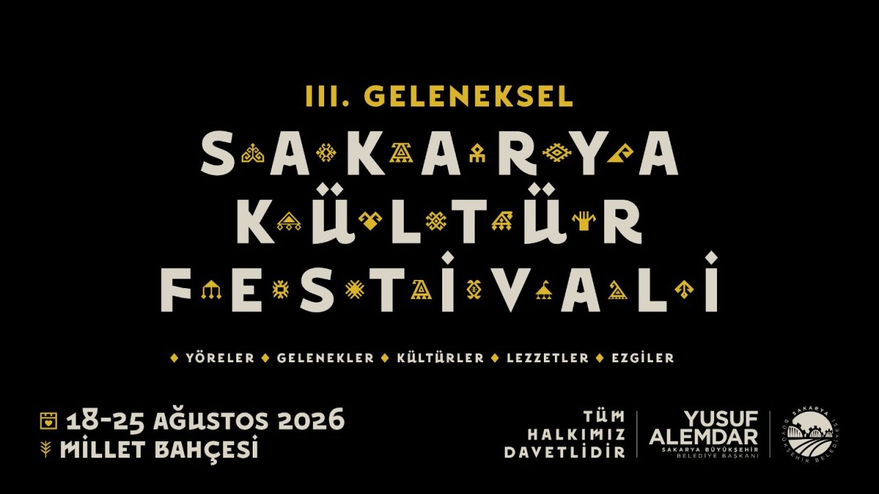 Sakarya’nın Kültür Festivali başlıyor: İlk gün Orhan Hakalmaz sahne alacak