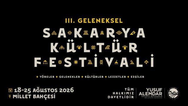 Sakarya’nın Kültür Festivali başlıyor: İlk gün Orhan Hakalmaz sahne alacak