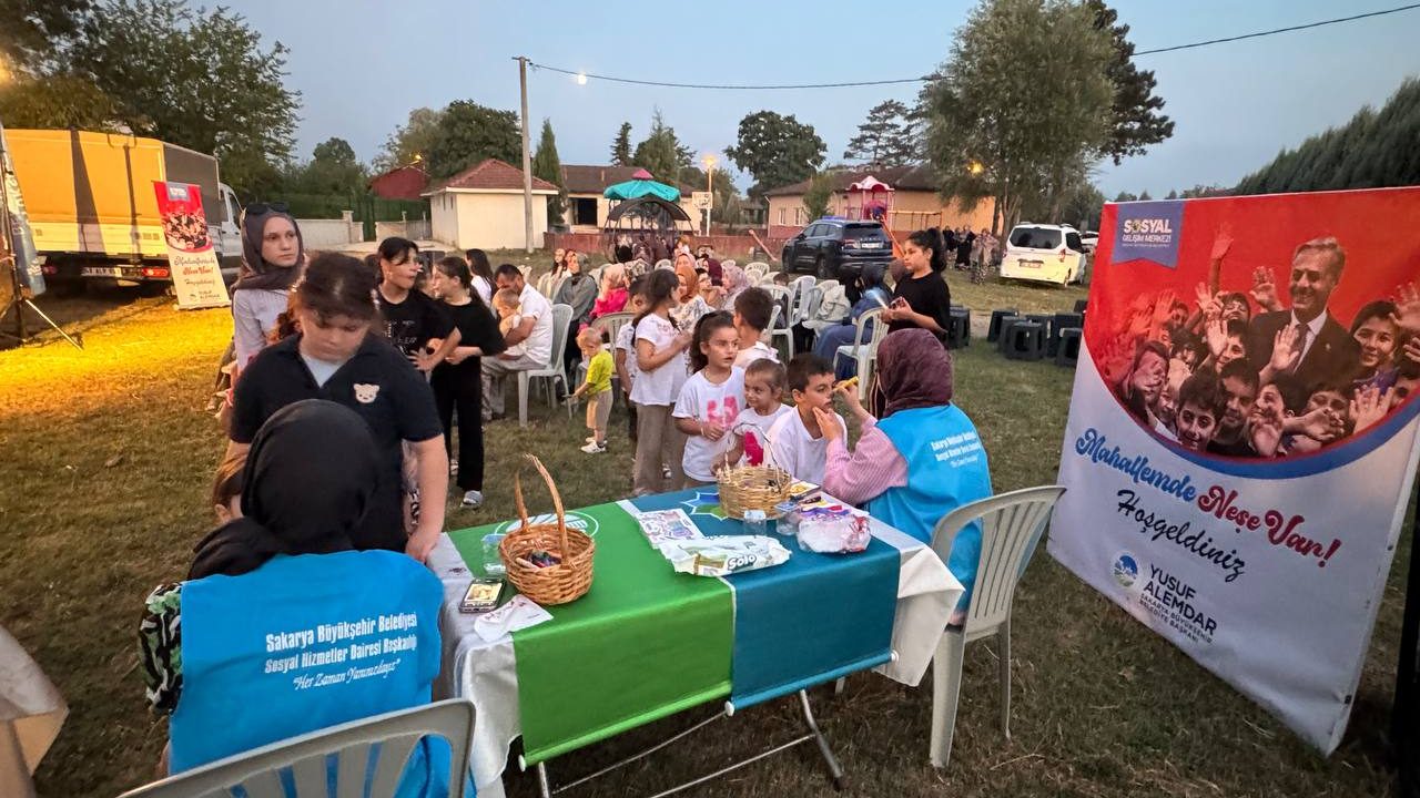 Çocuklar “Mahallemde Neşe Var” etkinliğinde buluşuyor