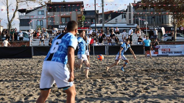 Kocaali Sahili’nde futbol şöleni kupayla noktalandı