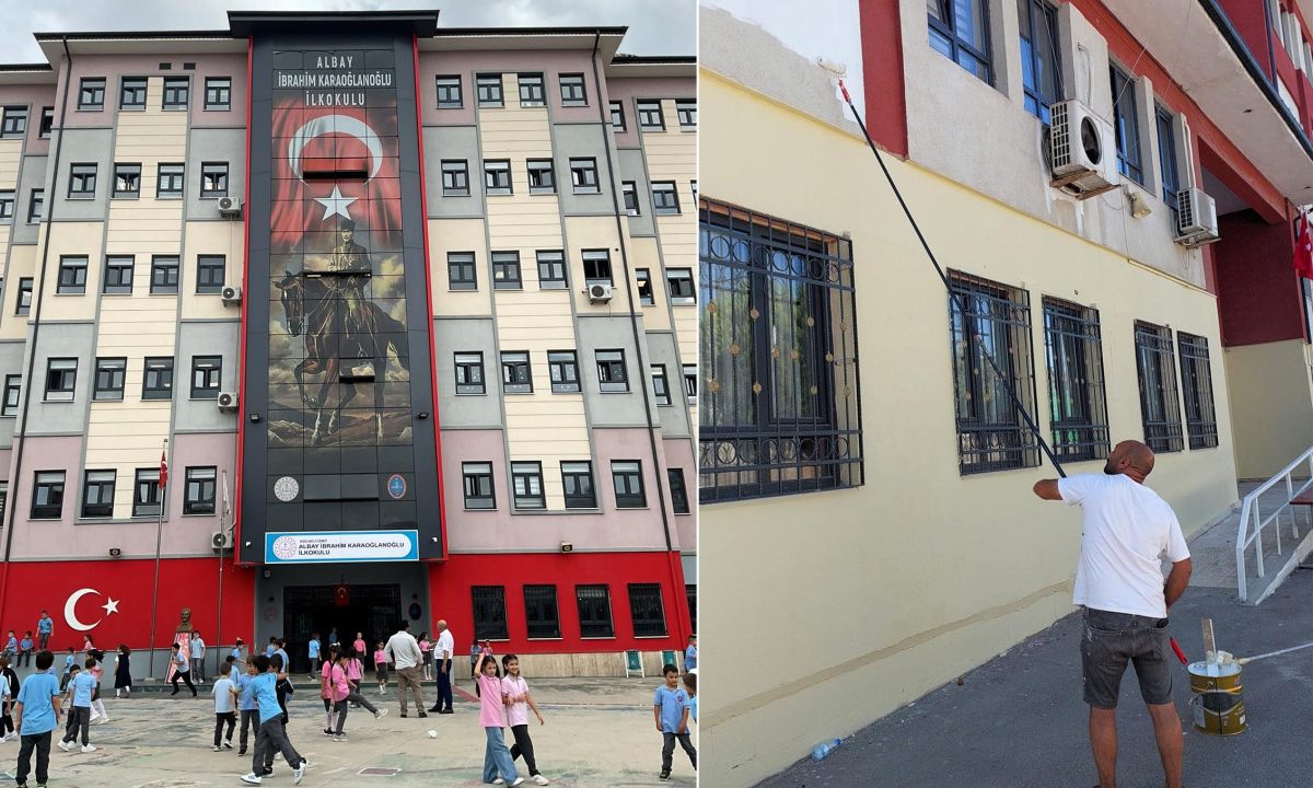 Büyükşehir’den okullara 7,3 milyon TL’lik boya desteği