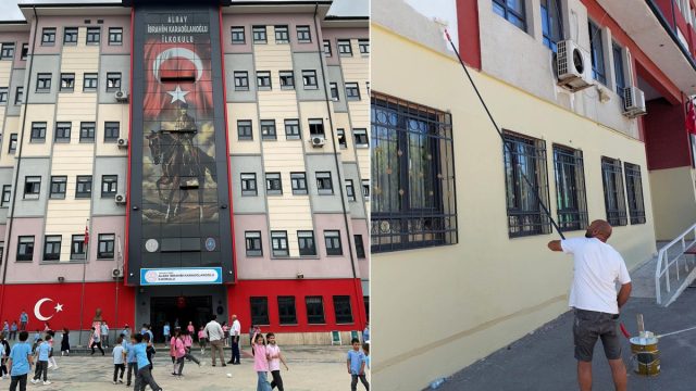 Büyükşehir’den okullara 7,3 milyon TL’lik boya desteği