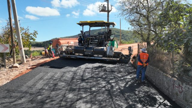 Körfez’de köy yollarına Büyükşehir dokunuşu