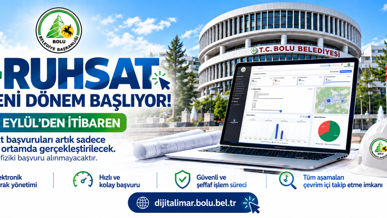Ruhsat Başvurusu İçin Artık Belediyeye Gitmeye Gerek Yok