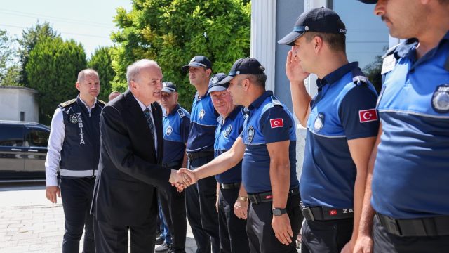 BAŞKAN ÖZLÜ’DEN ZABITA TEŞKİLATI’NA ZİYARET