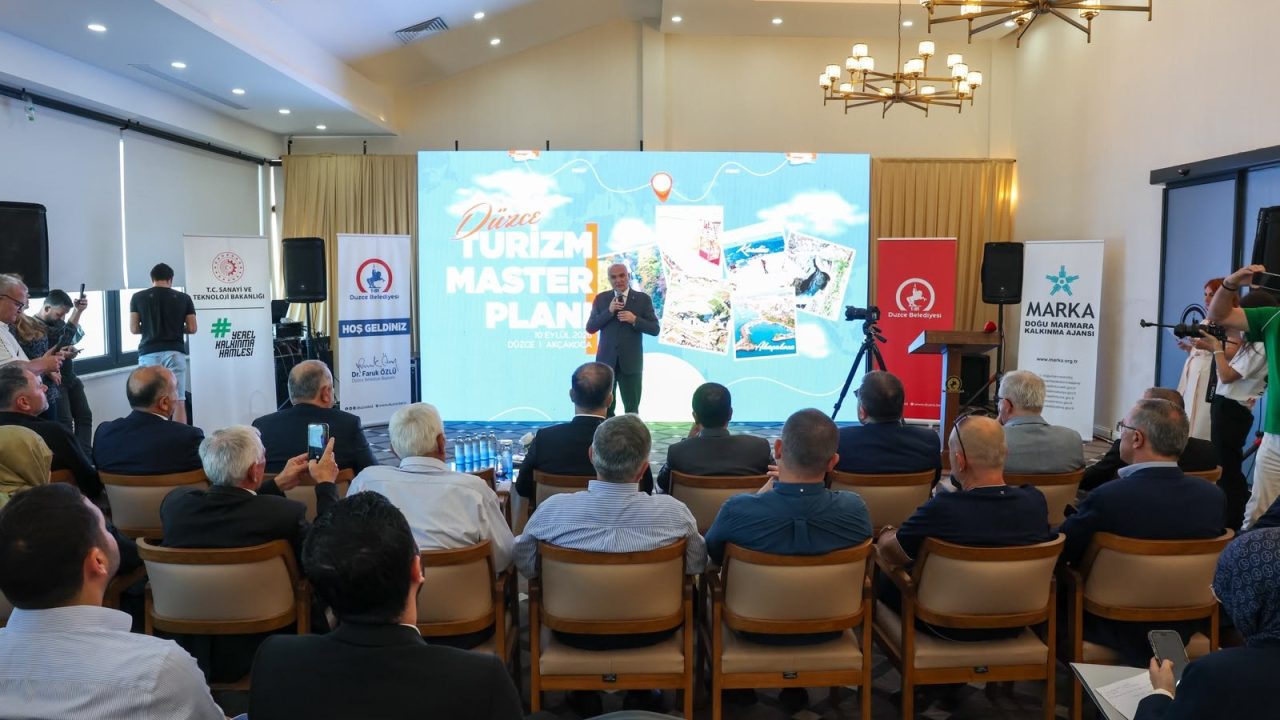 DÜZCE TURİZM MASTER PLANI LANSMANI GERÇEKLEŞTİRİLDİ