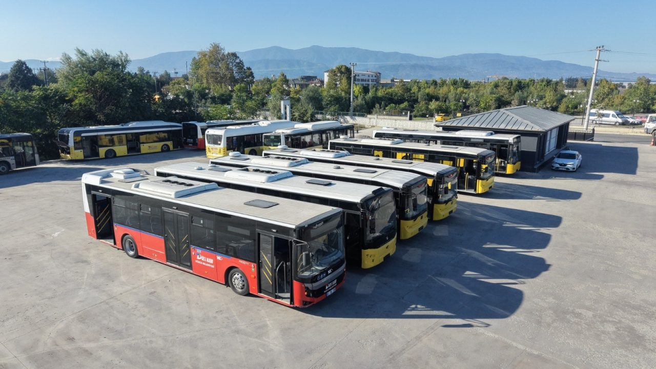 ULAŞIM FİLOSUNA 9 ARAÇLIK TAKVİYE