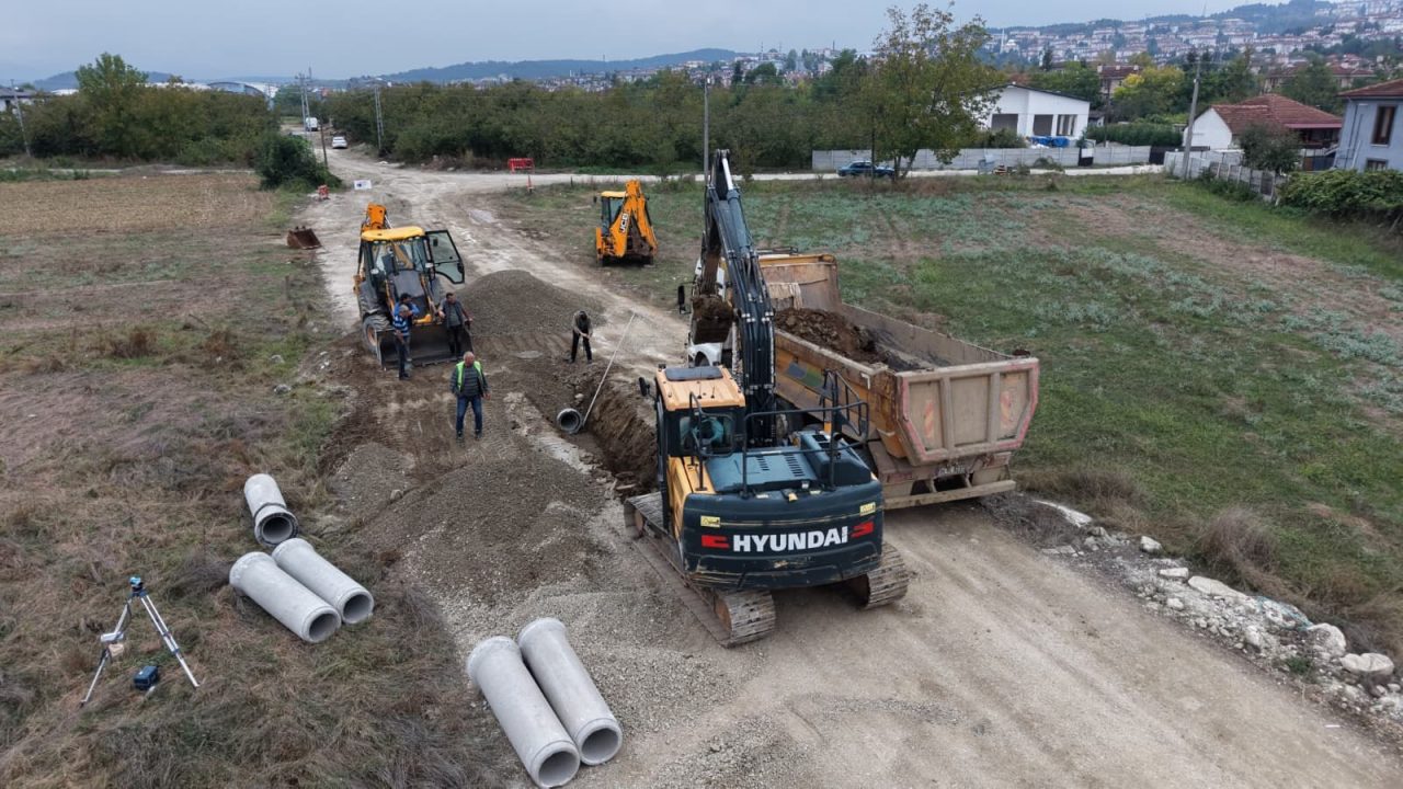 SALLAR’DA KANALİZASYON ÇALIŞMASI BAŞLADI