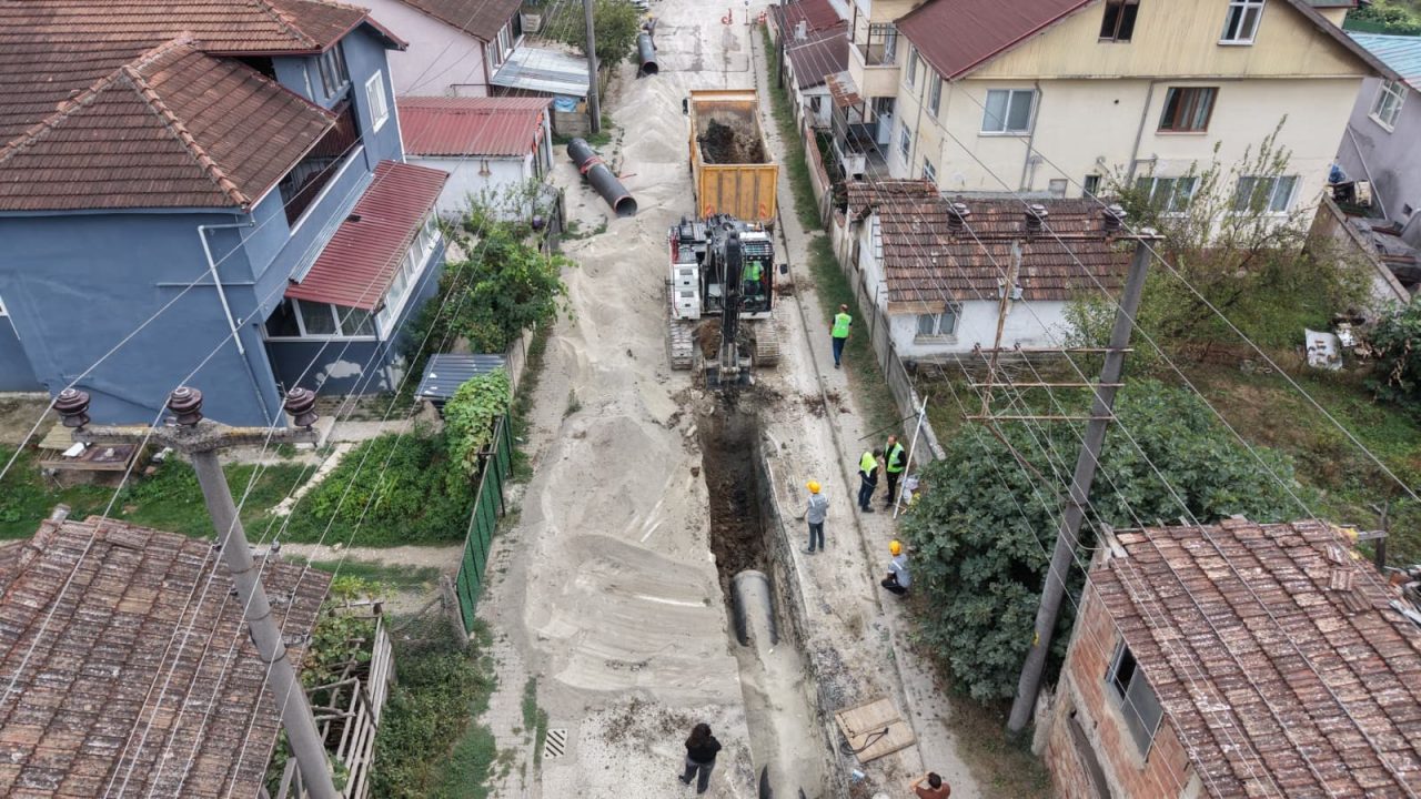 41 KİLOMETRE İÇME SUYU HATTI DÖŞENDİ