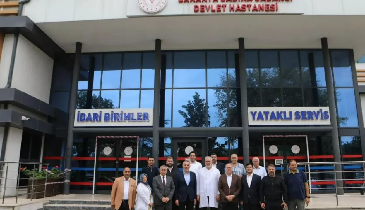 AK Parti İl Başkanı Tever'den Sadıka Sabancı Devlet Hastanesi'ne ziyaret