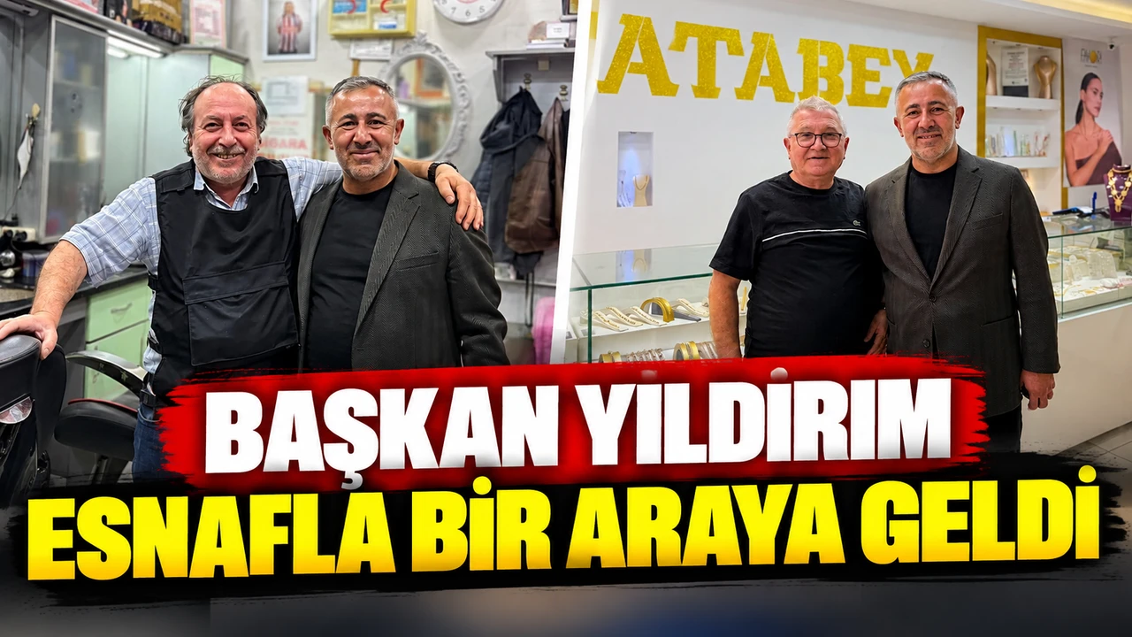 AK PARTİ BİLECİK TEŞKİLATI ESNAFLA BİR ARAYA GELDİ
