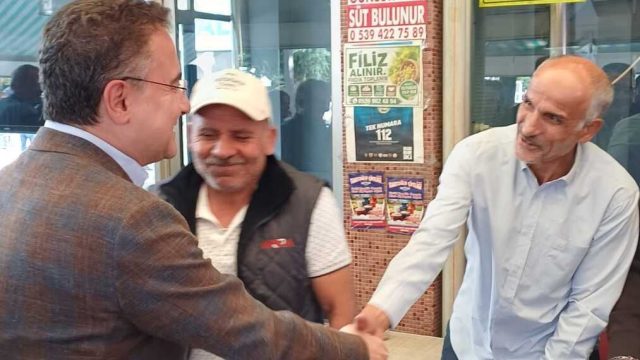 Babacan Kocaali’de Fındık Üreticileriyle Buluştu