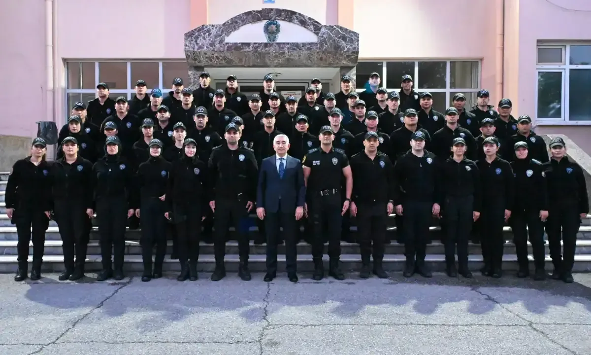 Kocaeli Emniyet teşkilatı Faruk Karaduman’a veda etti