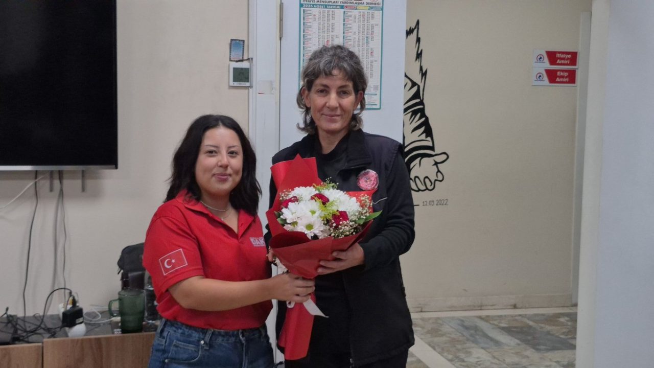 Afetlerde omuz omuza çalışıyorlar: DAKE’den Düzce itfaiyesine vefa