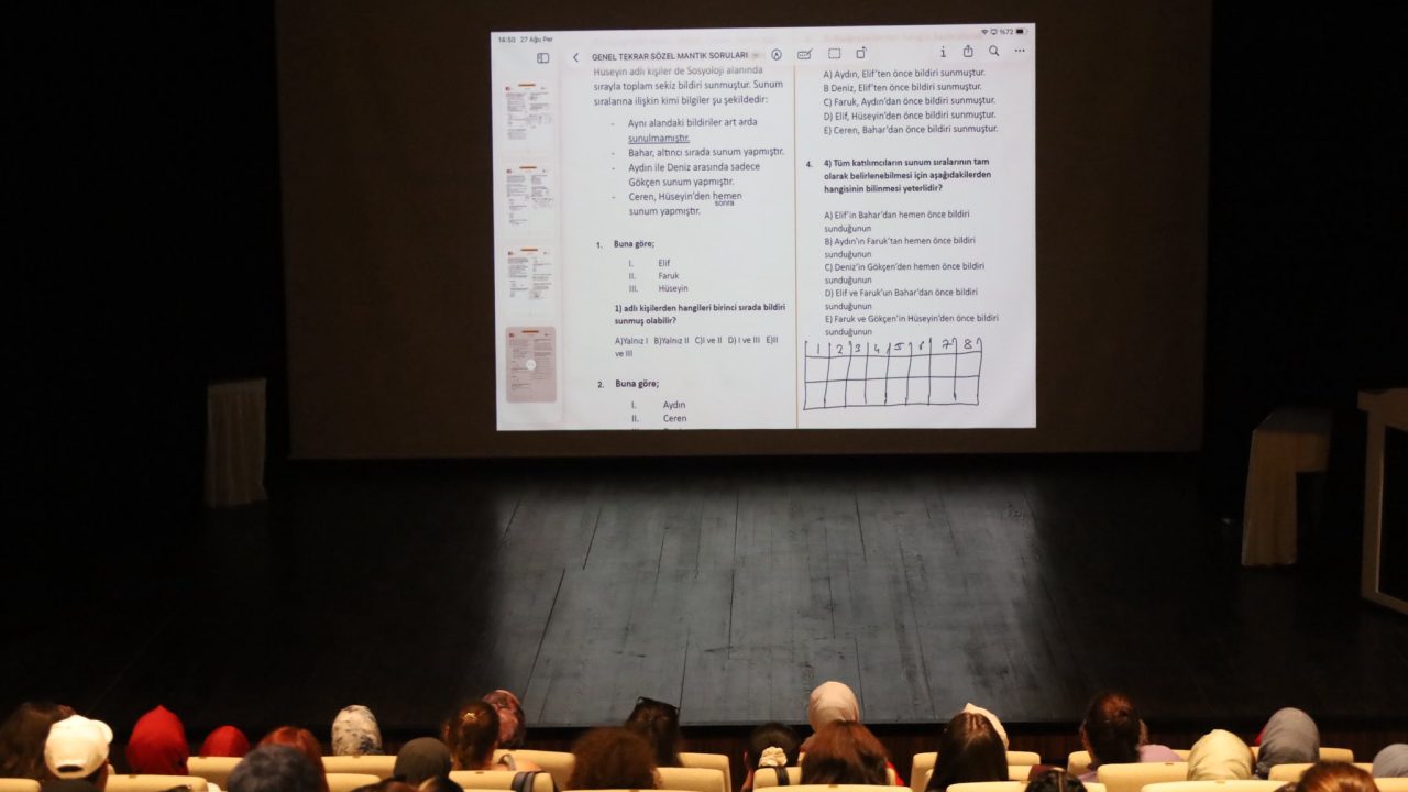 KPSS adayları sınav öncesi bilgilerini Büyükşehir’le tazeledi