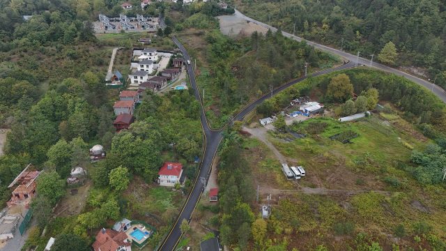 Sapanca’da 5 kırsal mahallede 10 kilometrelik asfalt mesaisi tamamlandı