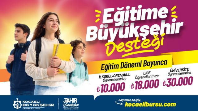 Büyükşehir’in eğitim desteğine başvurular başladı