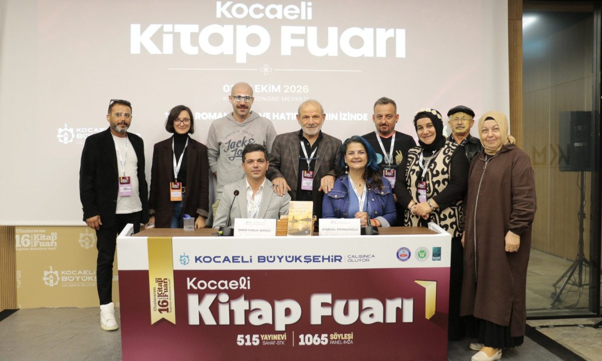 Kitap Fuarı’nda edebiyattan kültüre renkli söyleşiler
