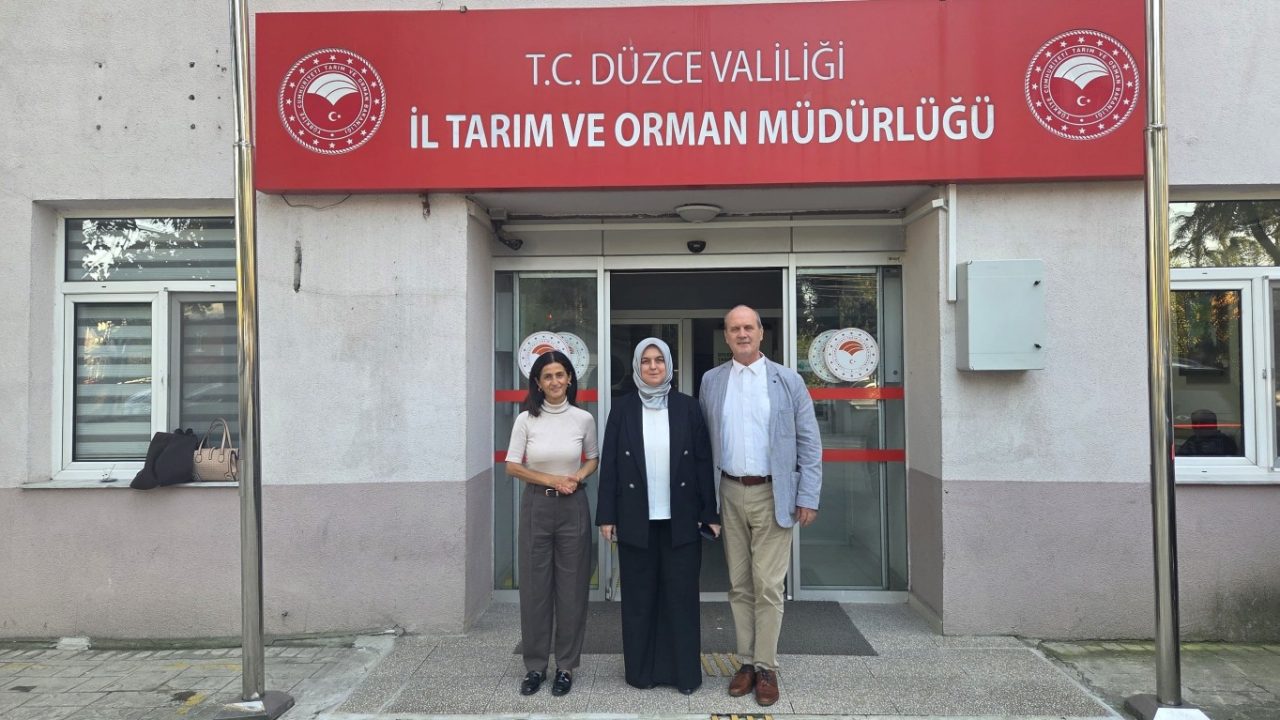 DAGEM heyeti Düzce İl Tarım ve Orman Müdürü Esra Uzun’la bir araya geldi