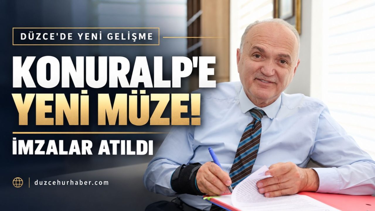 Konuralp’e yeni müze için kritik imza: Yapım ihalesini Bakanlık yapacak