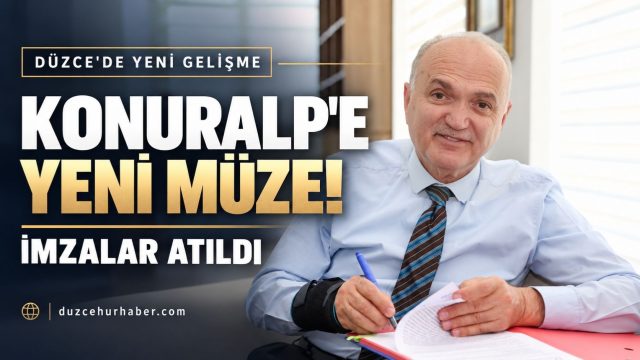 Konuralp’e yeni müze için kritik imza: Yapım ihalesini Bakanlık yapacak