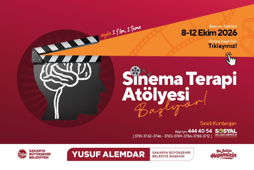 Sinema Terapi Atölyesi için başvurular başlıyor