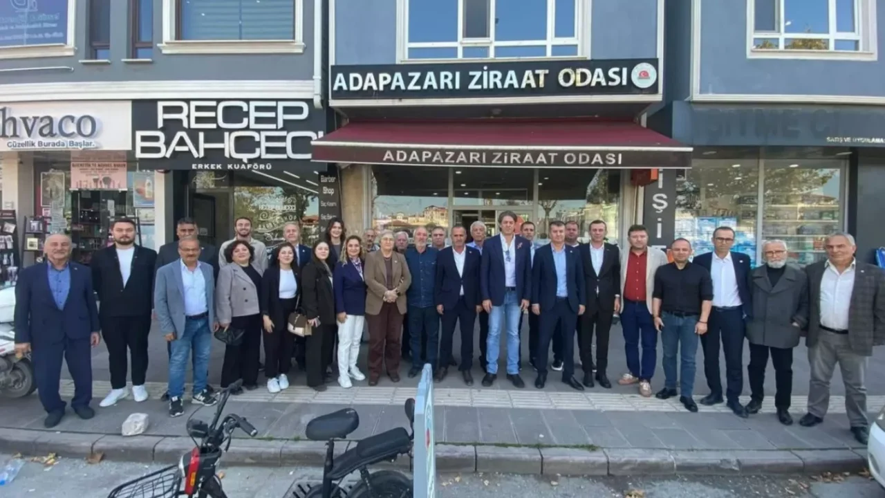Yeni Parti’den Adapazarı-Serdivan Ziraat Odası’na ziyaret
