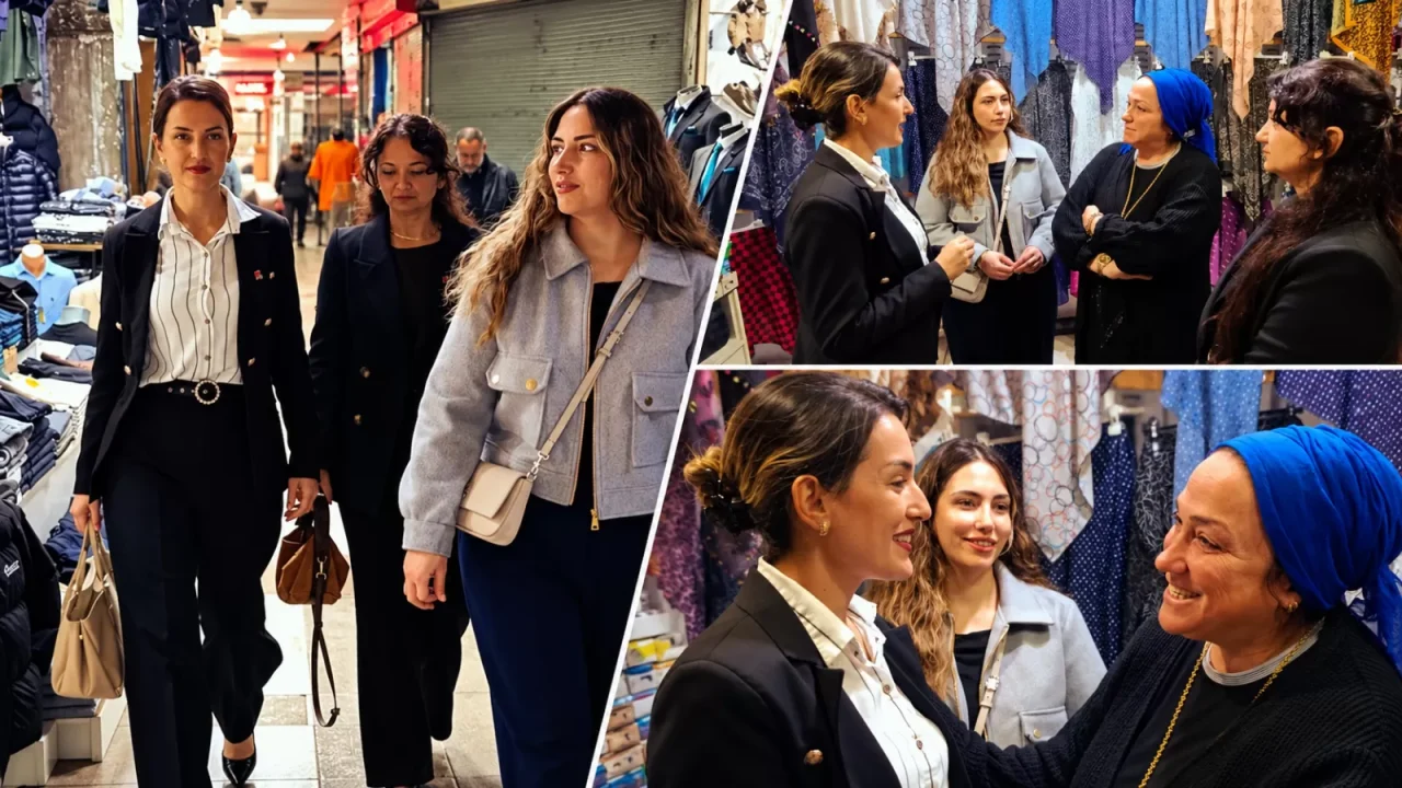 CHP Sakarya Kadın Kolları Esnafın Nabzını Tuttu