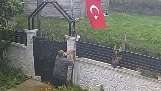 Sabahın ilk saatlerinde bayram sevincini böyle yaşattı