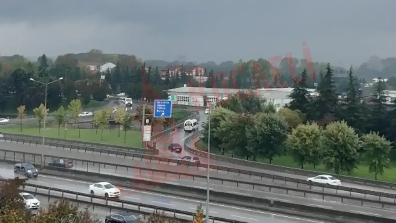 Sağanak yağış Kocaeli’yi etkisi altına aldı