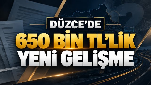 Düzce'de Lojistik Merkezi ve Tır Parkı için yeni gelişme: Meclis gündemine geldi